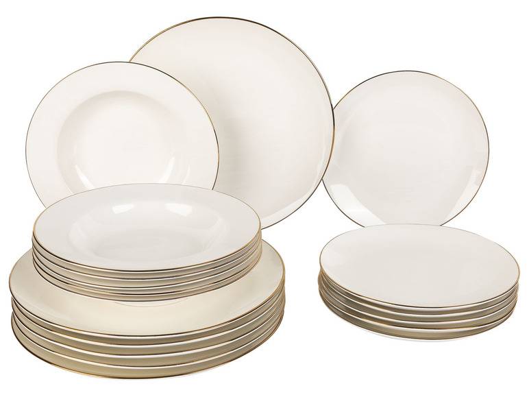 ERNESTO® Tafelservice, 18-teilig 50% Rabatt für begrenzte Zeit