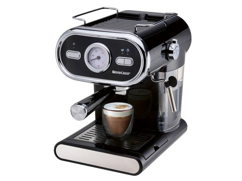 SILVERCREST® KITCHEN TOOLS Espressomaschine »SEM 1100 E1«, schwarz, 1100 W Hotsell