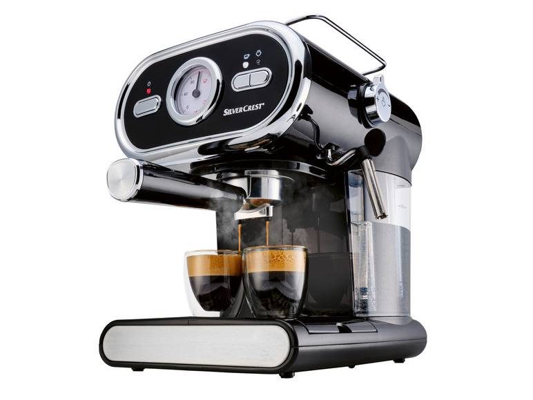 SILVERCREST® KITCHEN TOOLS Espressomaschine »SEM 1100 E1«, schwarz, 1100 W Hotsell