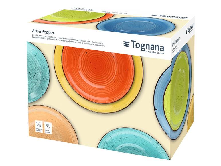 Tognana Tafelservice »Art& Pepper«, 18-teilig Exklusivangebot