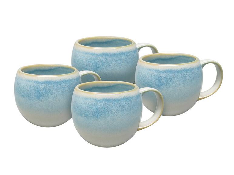 vanWell Kaffeebecher 4erSet bauchig ca. 50cl Steingut Cyber Monday
