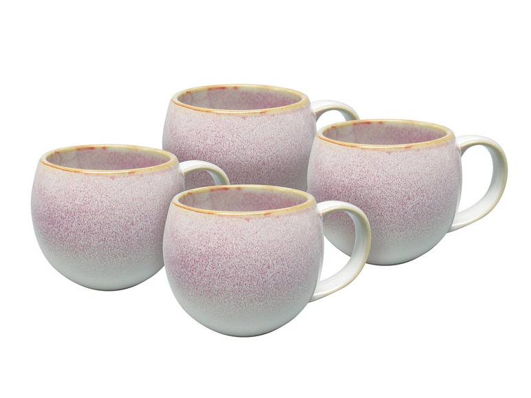 vanWell Kaffeebecher 4erSet bauchig ca. 50cl Steingut Cyber Monday