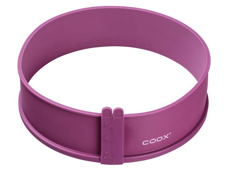 Coox Silikon-Backform Springform, inkl. Porzellanboden Weihnachtsangebot