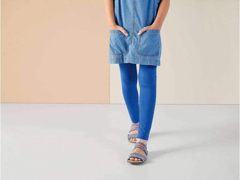 pepperts!® Kinder Mädchen Leggings, 2 Stück, mit bequemem Gummizugbund Muttertagsangebot