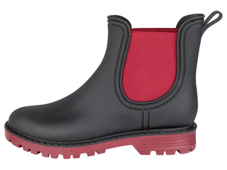 esmara® Damen Regenstiefeletten mit Anziehhilfe Valentinstagsangebot
