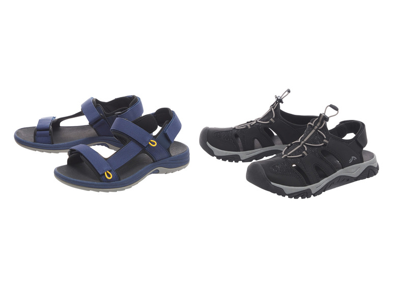 CRIVIT Herren Trekking Sandalen mit gepolsterten Riemen Top Angebot