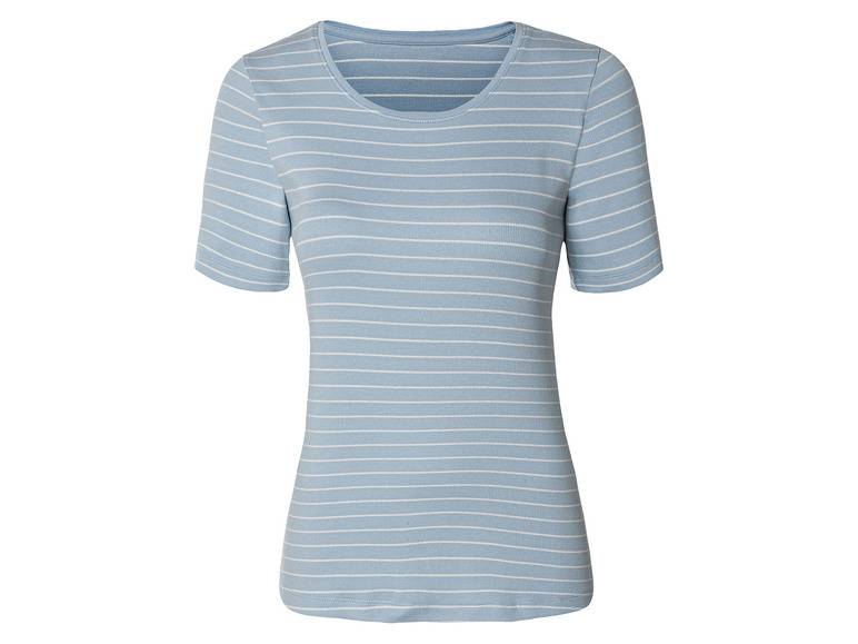 esmara® Damen Umstands-T-Shirts, 2 Stück, in modischer Ripp-Qualität Neuheiten