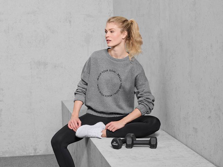 CRIVIT Damen Sweatpullover, modisch kurz geschnitten Bestseller