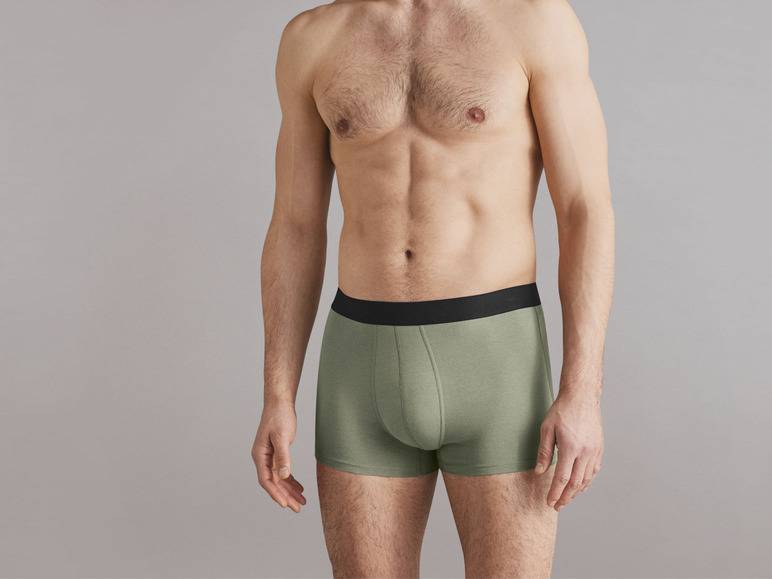 LIVERGY® Herren Boxer, 3 Stück, mit hohem Baumwollanteil Kauf eins, bekomm eins gratis