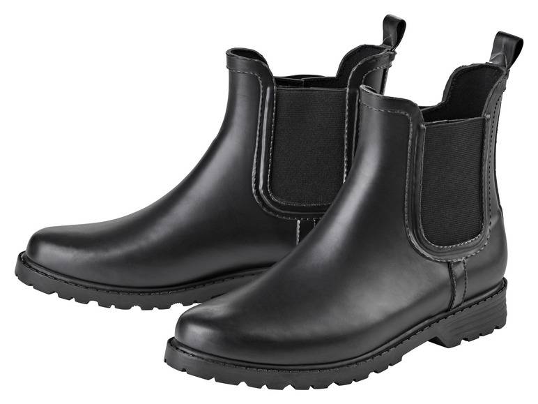 esmara® Damen Regenstiefeletten, im Chelsea-Boot-Style Tägliche Deals