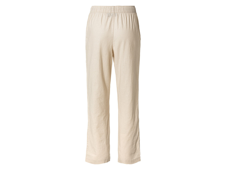esmara® Damen Leinenhose, hohe Leibhöhe Riesige Ersparnisse