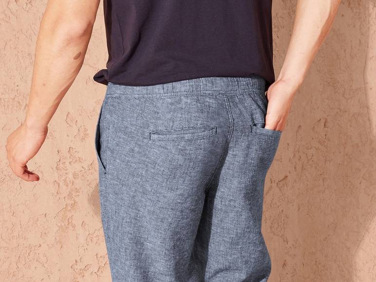 LIVERGY® Herren Freizeithose, Straight Fit, normale Leibhöhe Kostenlose Rückgabe