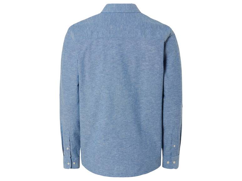 LIVERGY® Herren Leinenhemd mit Kentkragen Letzte 3 Tage