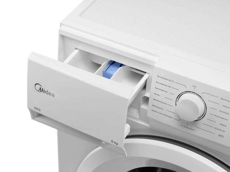 Midea Waschmaschine »MFNEW60-105«, 6 kg, EEK: E Begrenzt auf 3 Tage