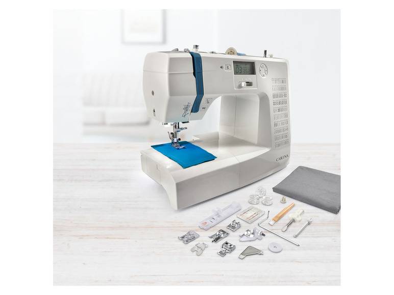 Carina Computernähmaschine »SCNM 100 A1«, mit 100 Stichprogrammen Fabrik Onlineshop