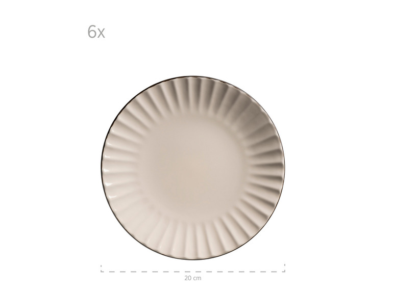 MÄSER Geschirr-Set »Osita«, 18-teilig, beige Fabrikpreis