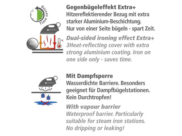 Wenko Bügeldecke »Air Comfort«, dampfbügelgeeignet Black Friday
