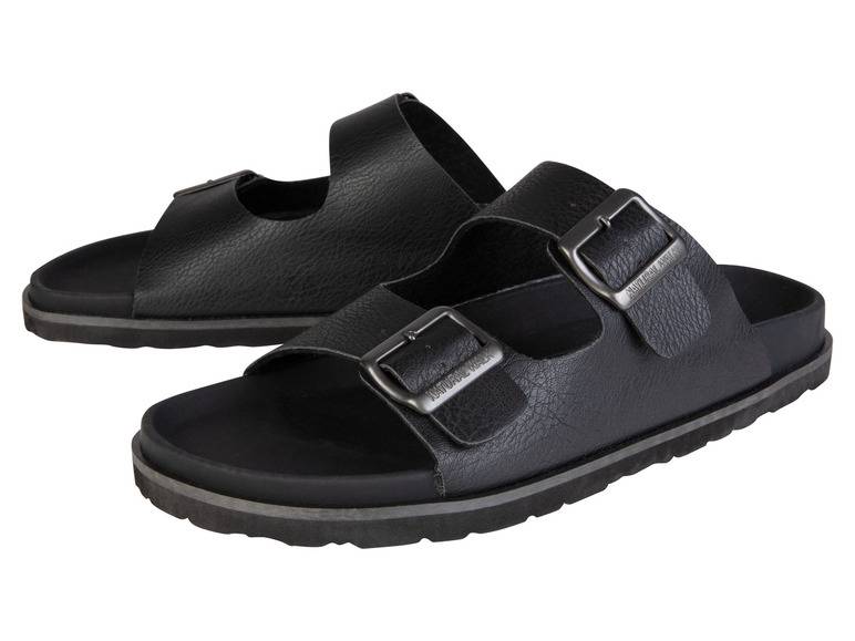 LIVERGY® Herren Pantoletten mit Tieffußbett Muttertagsangebot