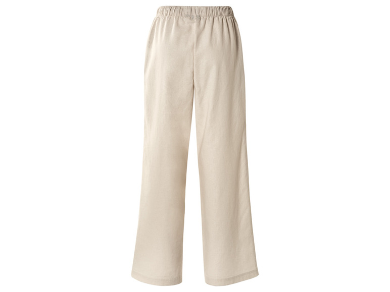 esmara® Damen Leinenhose mit normaler Leibhöhe Nur noch ein Tag übrig