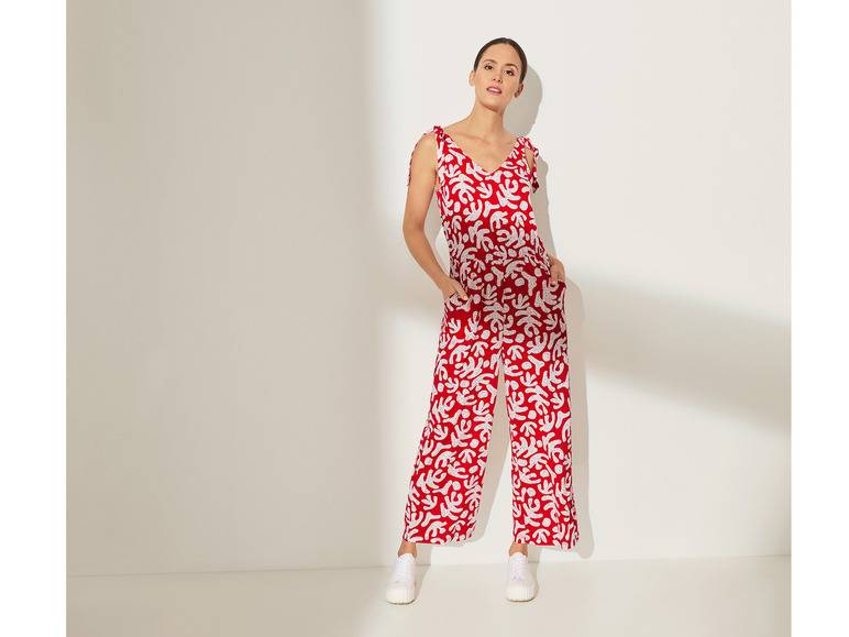esmara® Damen Jumpsuit mit V-Ausschnitt Clearance-Verkauf