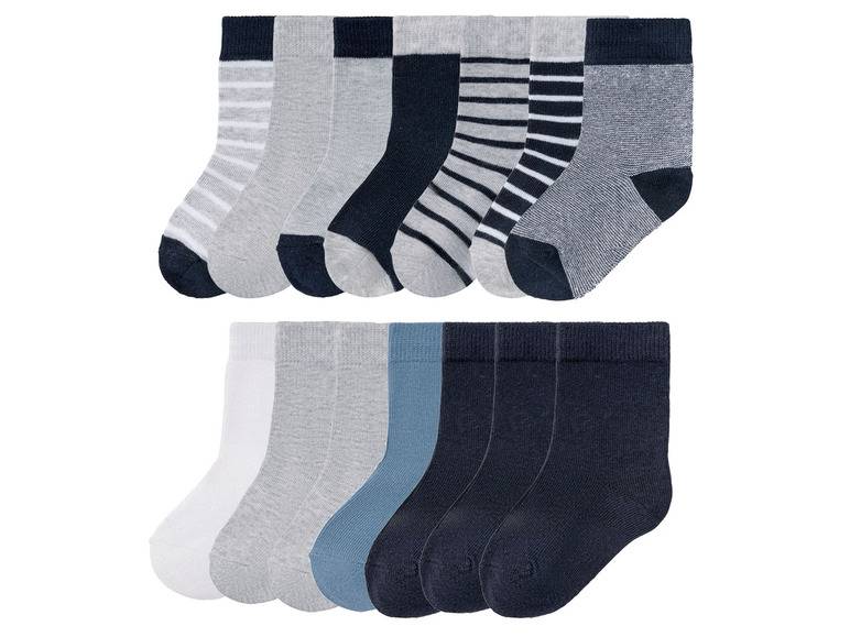 lupilu® Kleinkinder Socken, 7 Paar, mit Bio-Baumwolle 2025