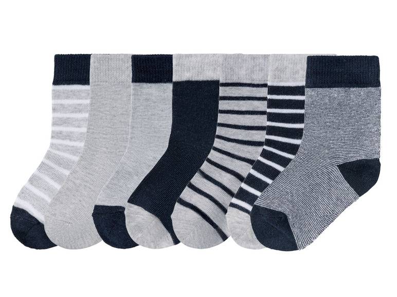 lupilu® Kleinkinder Socken, 7 Paar, mit Bio-Baumwolle 2025