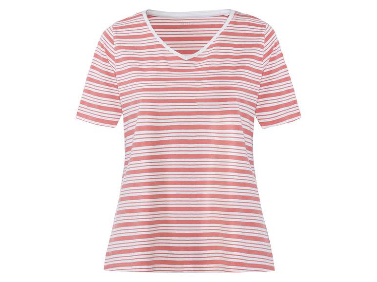 esmara® Damen T-Shirt, 2 Stück, mit hohem Baumwollanteil Verkauf