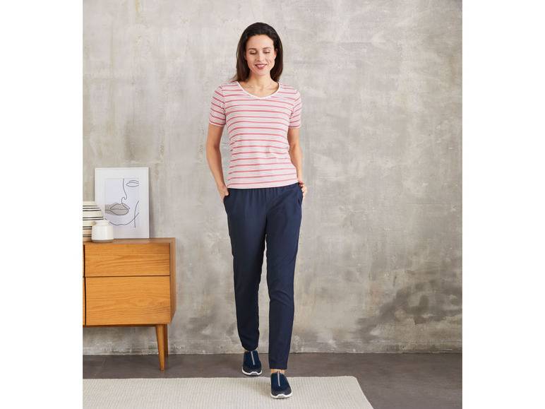 esmara® Damen T-Shirt, 2 Stück, mit hohem Baumwollanteil Verkauf