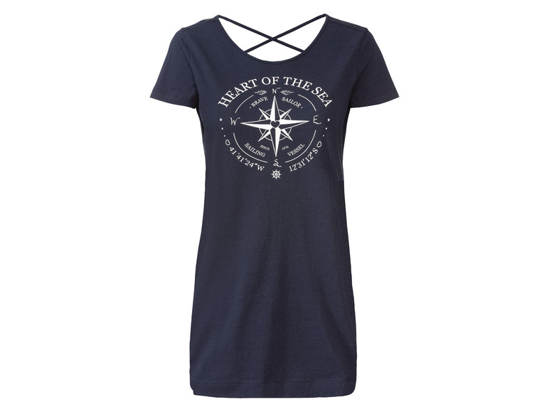 esmara® Damen Longshirt aus reiner Baumwolle Fabrikverkauf