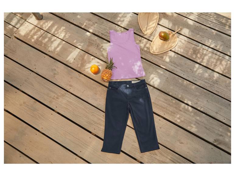 esmara® Damen Caprihose, extra schmal geschnitten, mit normaler Leibhöhe Fabrikpreis