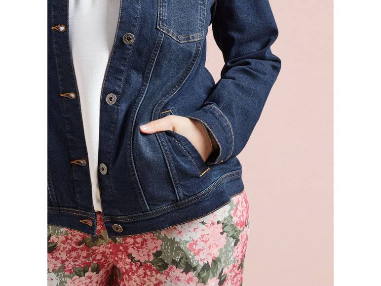esmara® Damen Jeansjacke, leicht tailliert geschnitten Großer Ausverkauf