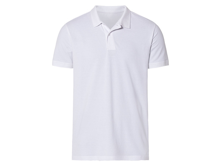 LIVERGY® Herren Poloshirt, Slim Fit, aus reiner Baumwolle Flash Sale