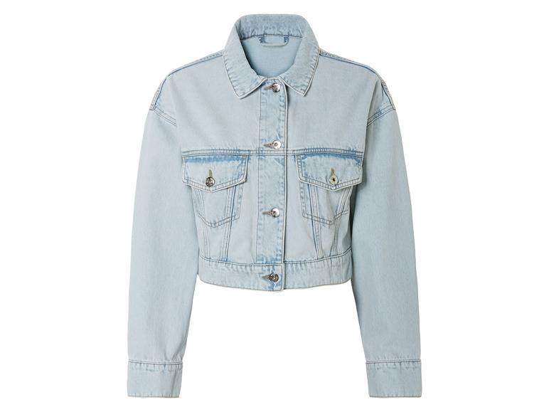 esmara® Damen Jeansjacke in Cropped-Länge Exklusivangebot
