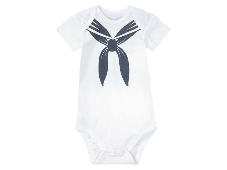 lupilu® Baby Bodies, 5 Stück, kurzarm, aus reiner Bio-Baumwolle Cyber Monday