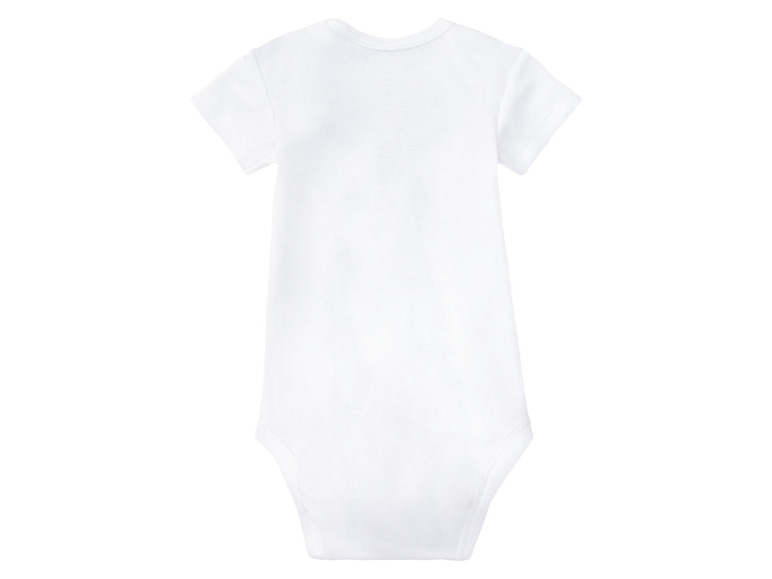 lupilu® Baby Bodies, 5 Stück, kurzarm, aus reiner Bio-Baumwolle Cyber Monday