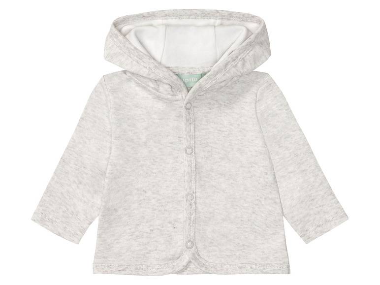 lupilu® Baby Sweatjacke, 2 Stück, aus reiner Bio-Baumwolle Osterangebot