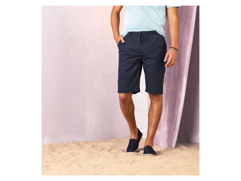 LIVERGY® Herren Shorts, mit teilelastischem Gummizugbund Valentinstagsangebot