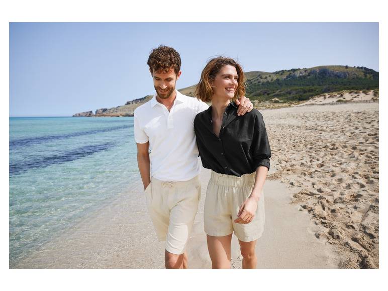 esmara® Leinen-Shorts mit hoher Leibhöhe Top Angebot