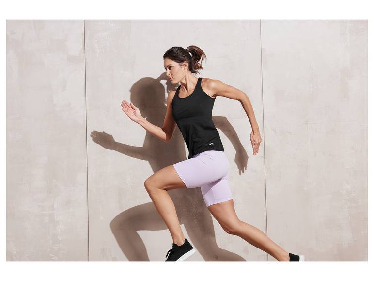 CRIVIT Damen Funktionstop aus 90 % recyceltem Material Neueste Mode