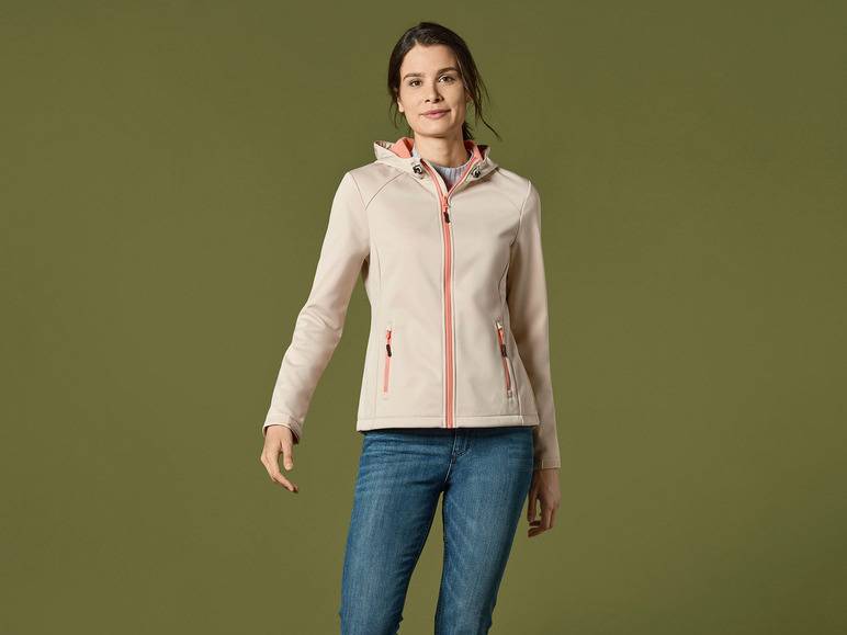 Rocktrail Damen Softshelljacke, verlängerte Rückseite Exklusive Angebote
