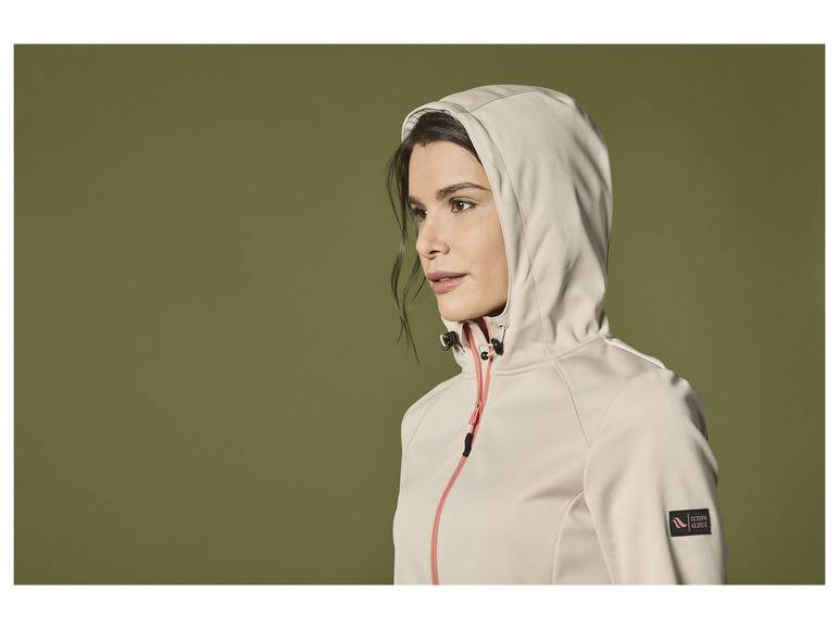Rocktrail Damen Softshelljacke, verlängerte Rückseite Exklusive Angebote