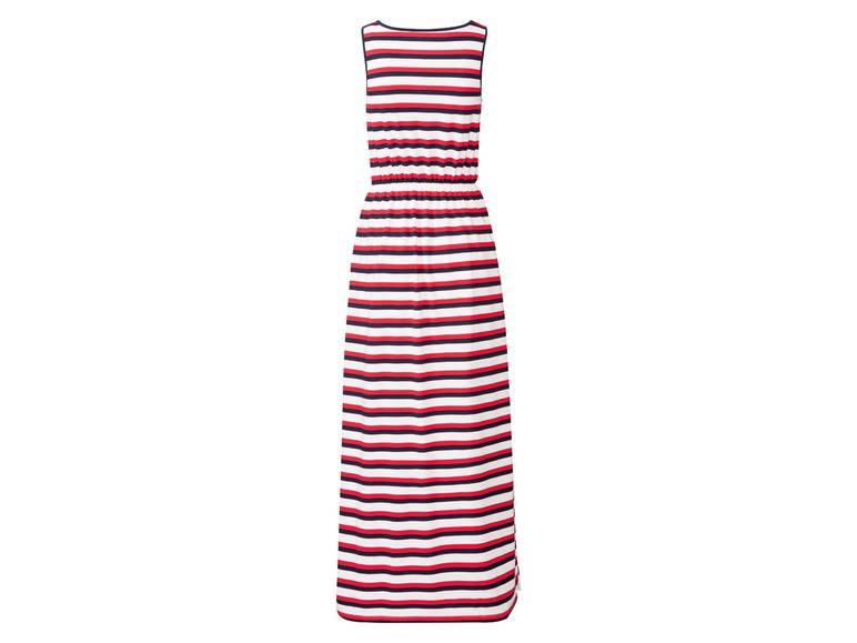 esmara® Damen Maxikleid mit Gummizug in der Taille Tiefpreis