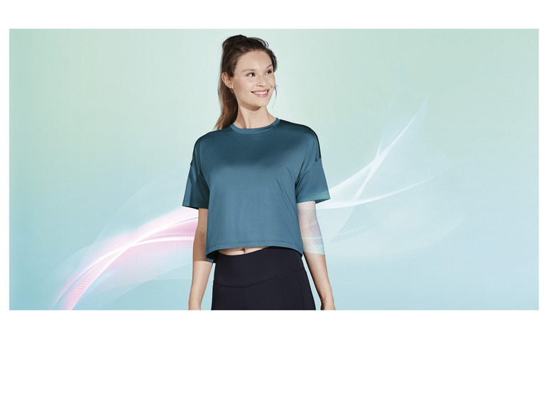 CRIVIT Damen Funktionsshirt, weit geschnitten Nur noch ein Tag übrig