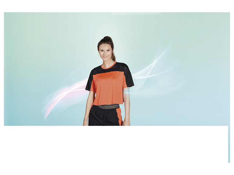CRIVIT Damen Funktionsshirt, weit geschnitten Nur noch ein Tag übrig
