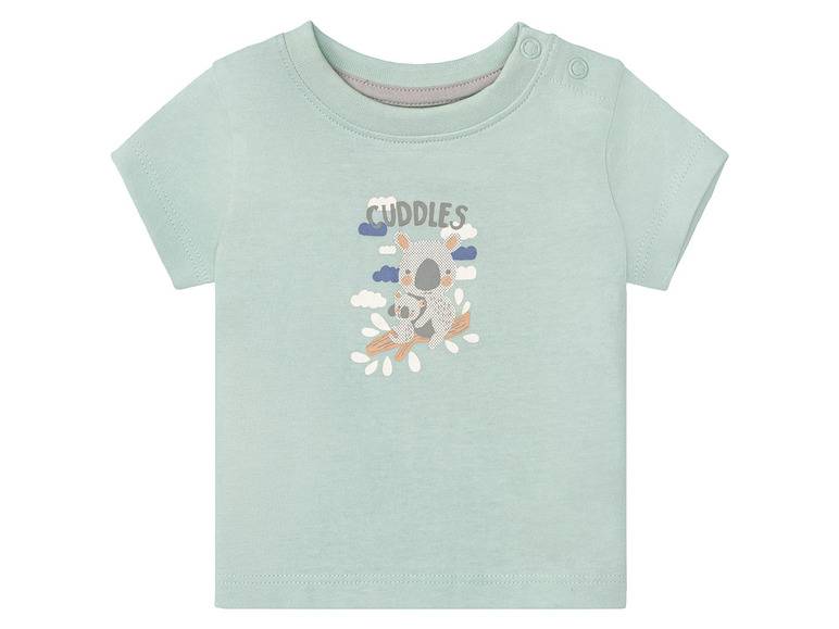lupilu® Baby T-Shirt, 3 Stück, mit Bio-Baumwolle Super Rabatt