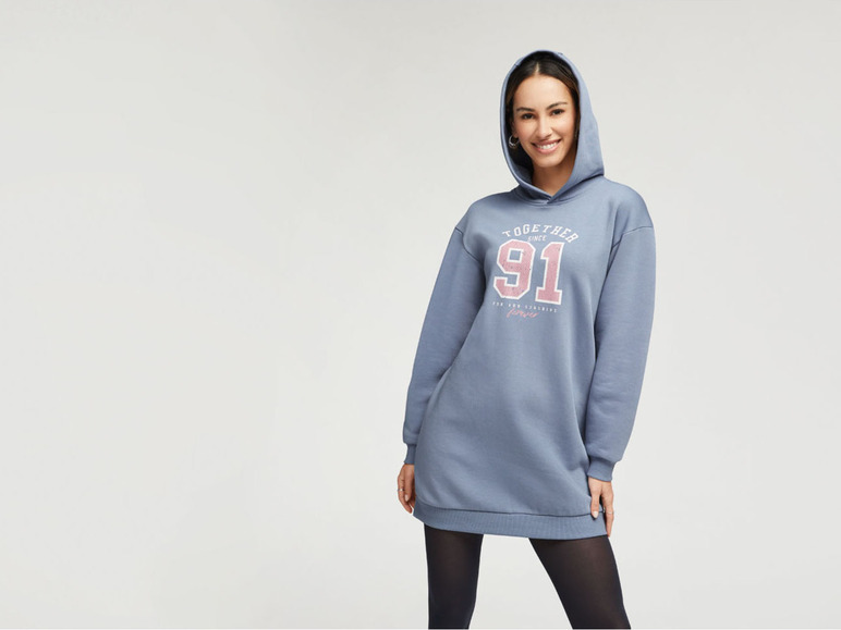 esmara® Damen Sweatkleid mit angerauter Innenseite 50% Rabatt mit kostenlosem Versand