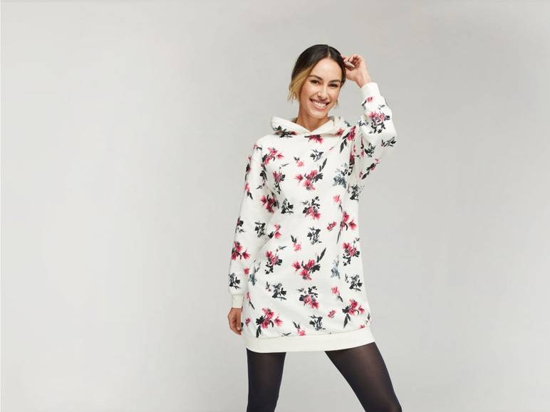 esmara® Damen Sweatkleid mit angerauter Innenseite 50% Rabatt mit kostenlosem Versand
