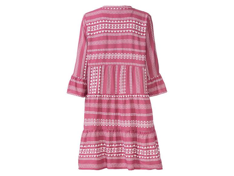 esmara® Damen Tunika Kleid, mit Volants am Ärmelabschluss Begrenzt auf 3 Tage