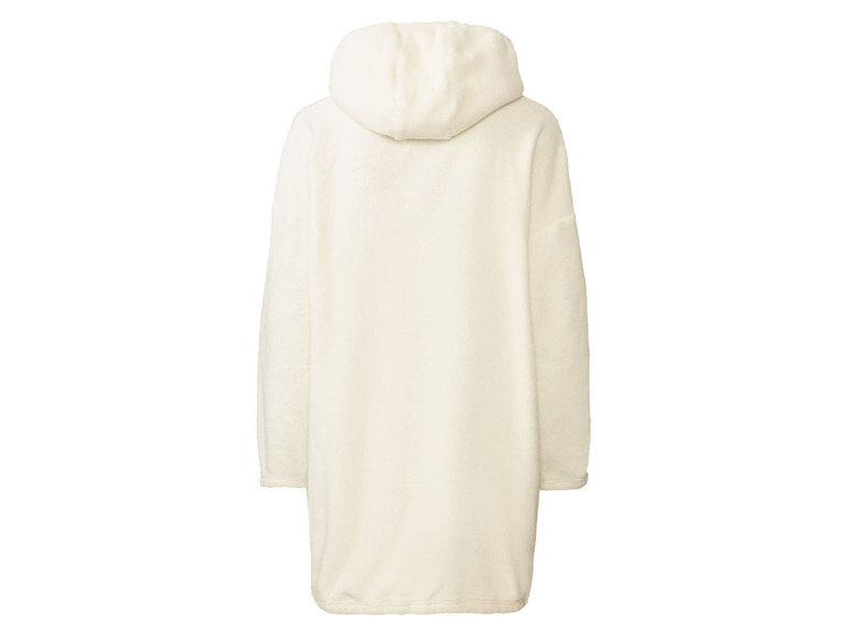 esmara® Damen Plüsch-Kleid mit Kapuze und Teddyplüsch zollfrei