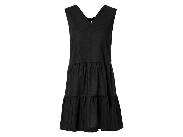 esmara® Damen Leinenkleid mit V-Ausschnitt Outlet